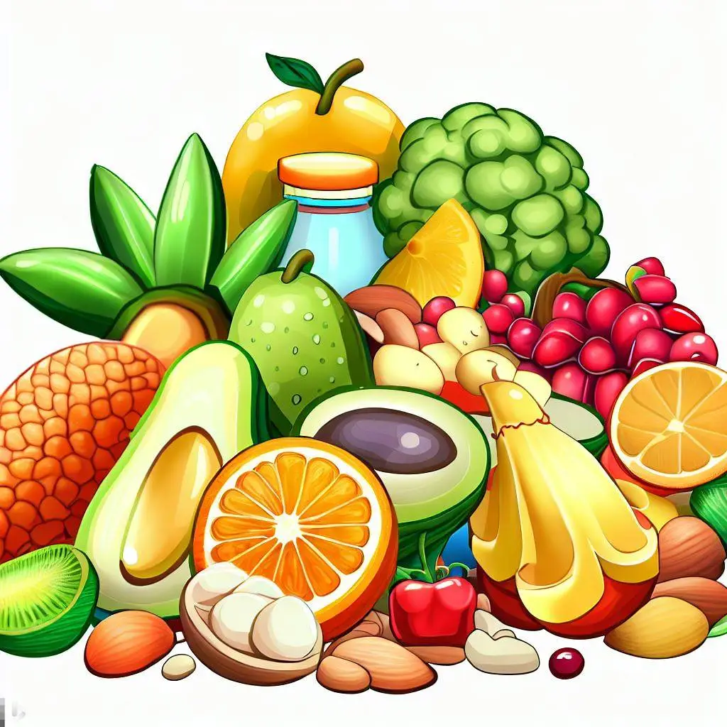 마녀스프 영양 성분 -  비타민C가 풍부한 식품
