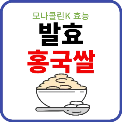 발효 홍국쌀