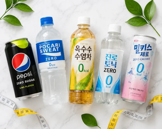 편의점 제로 칼로리 음료