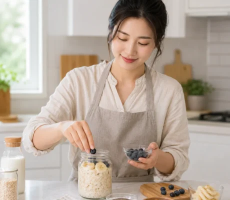 귀리 오트밀 차이