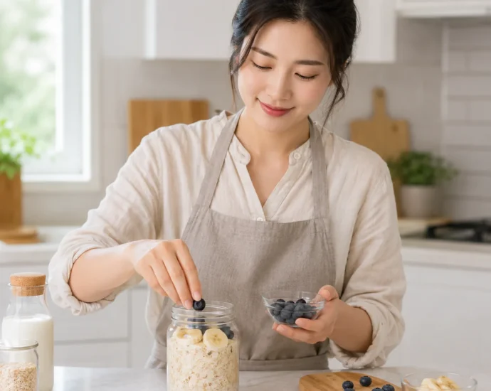 귀리 오트밀 차이