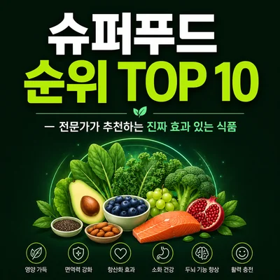 슈퍼푸드 순위