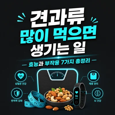 견과류 많이 먹으면